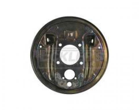 El Camino Rear Drum Backing Plate, Without Splash Shield, 1964-1972