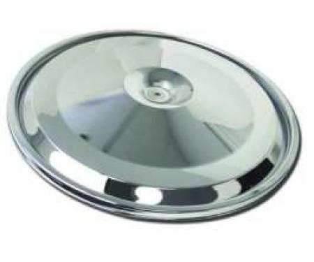 El Camino Air Cleaner Lid, 396/325hp, Chrome, 1966-1967