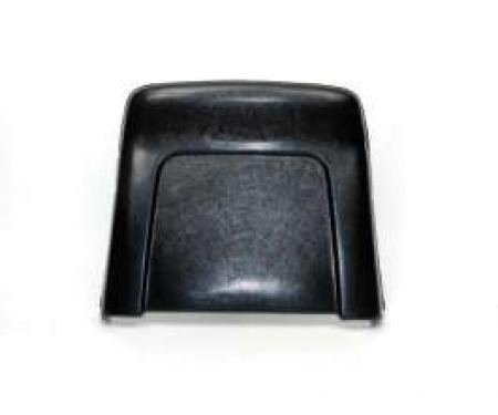 El Camino Bucket Seat Backs, Black, 1968