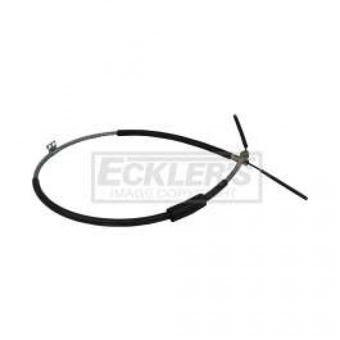 El Camino Parking Brake Cables, Rear, Right, OE Steel, 1978-1987