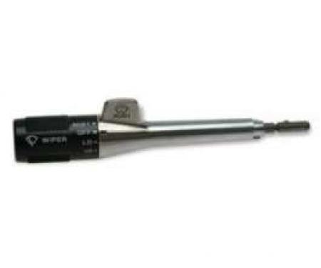 El Camino Turn Signal Lever, With Wiper Except Pulse, With Dimmer, Chrome Body, 1986-87