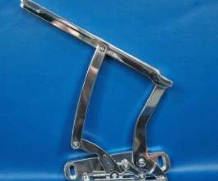 El Camino Billet Aluminum Hood Hinges, Polished Finish, 1968