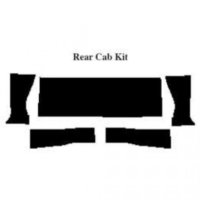 El Camino Acoustic Insulation Kits Rear Cab Wall Kit, 1968-1972 ...