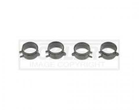 El Camino PCV System Related Bolts PCV Hose Clamps Small Block With Smog & 4-v, 4 Pieces, 1967