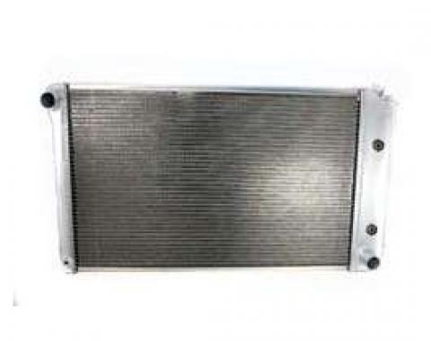 El Camino Griffin Aluminum Radiator, 2 Row With Standard Tubes, Natural Finish, With Automatic Transmission, 1978-1987