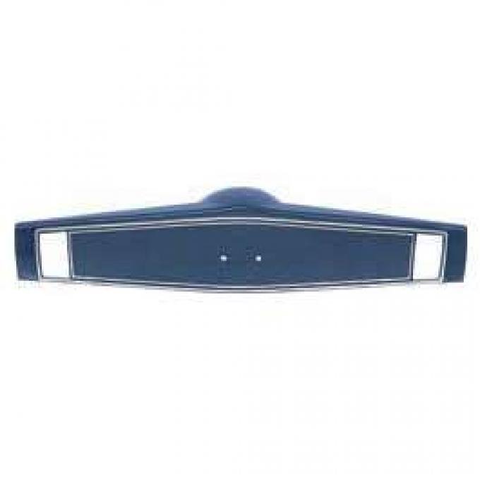 El Camino Steering Wheel Shroud, Two Button, Dark Blue, 1969-1970