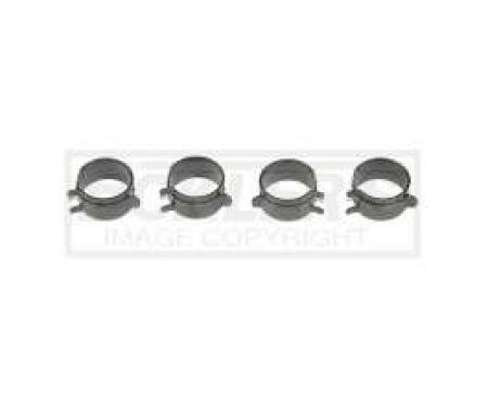 El Camino PCV System Related Bolts PCV Hose Clamps Small Block With Smog & 4-v, 4 Pieces, 1967