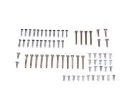 El Camino Exterior Screw Kits Laguna With Wheel Well, 72 Pieces, 1973-1977