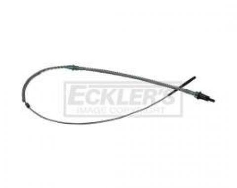 El Camino Parking Brake Cable, Front With TH350 Or Manual Transmission, OE Steel, 1968-1972