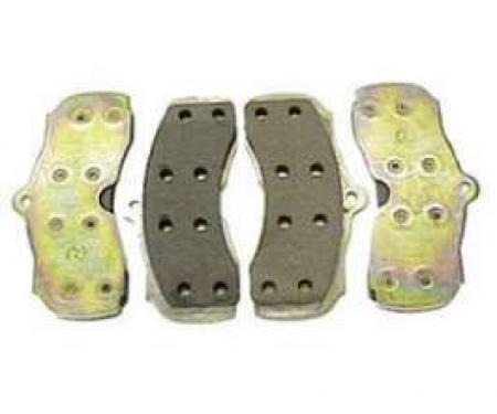 El Camino Brake Pad Set, Organic, Front, 1967-1968