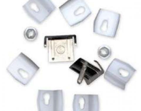 El Camino Under Rear Window Molding Clips, 1968-1972