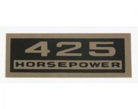 El Camino Valve Cover Decal, 425 Hp, 1971