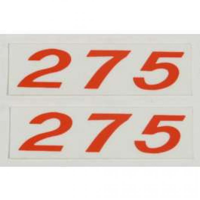 El Camino Valve Cover Decal, 275 Hp, 1972