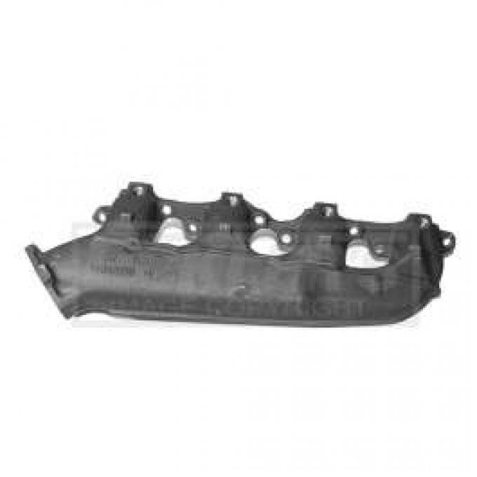 El Camino Exhaust Manifold, Big Block, Right, With Smog Tube Holes (A.I.R.), 1965-1974