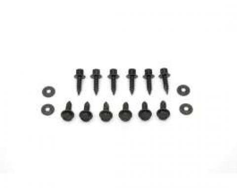 El Camino Heater Related Fasteners Heater Control Cables Retainers, 1968-1969