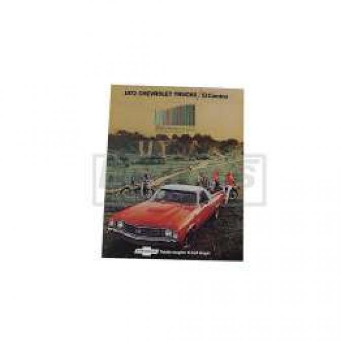 El Camino Sales Brochure, 1972