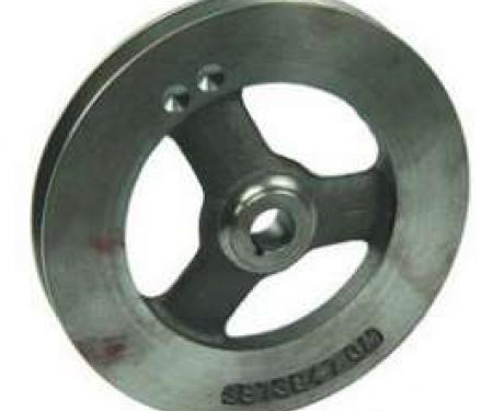 El Camino Power Steering Pump Pulley, Big Block With Special High Output, Single Grove, 1965-1968