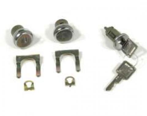 El Camino Ignition & Door Lock Set, Later Style Keys, 1966-1967