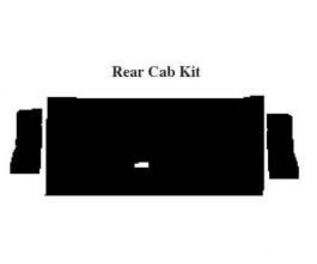 El Camino Acoustic Insulation Kits Rear Cab Wall Kit, 1964-1967