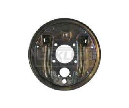 El Camino Rear Drum Backing Plate, Without Splash Shield, 1964-1972