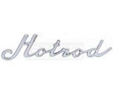 El Camino Hotrod Script Emblem, Chrome, 1959-1987