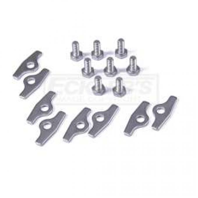 El Camino Valve Cover Fasteners, Small Block, Steel Square TR Bolts, 1966-1973