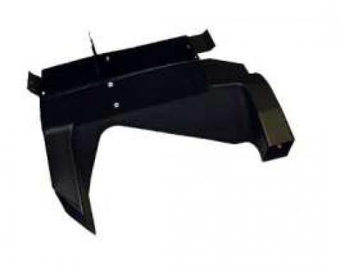 El Camino Heater Box Lower Air Deflector, For Cars With Center Console Or 8 Track, 1967-1972