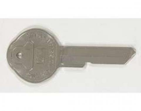 El Camino Key Blank, Ignition And Door, Pearhead Head, 1968