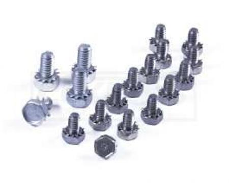 El Camino Oil Pan Fasteners, Small Block, 1964-1973