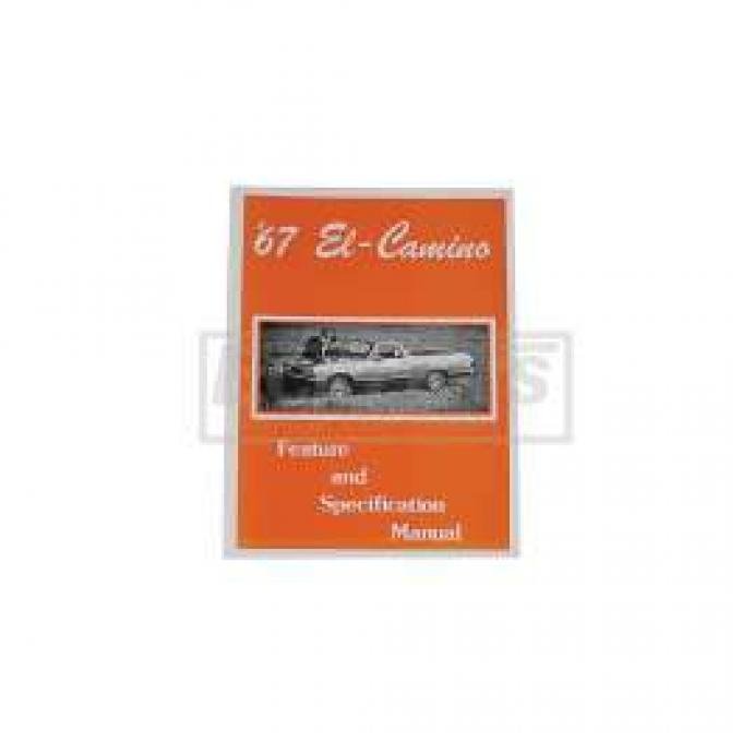 El Camino Facts And Features Manuals, 1967