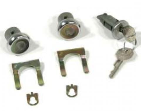 El Camino Ignition & Door Lock Set, Original Style Keys, 1966-1967
