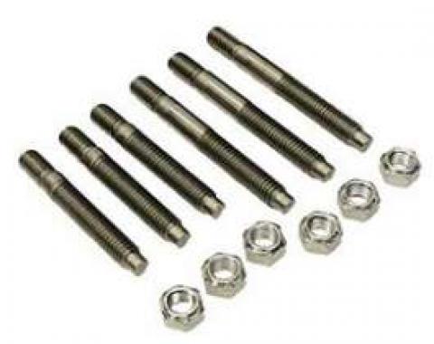 El Camino Exhaust Manifold Stud Set, Small Or Big Block, Stainless Steel, 1964-1973