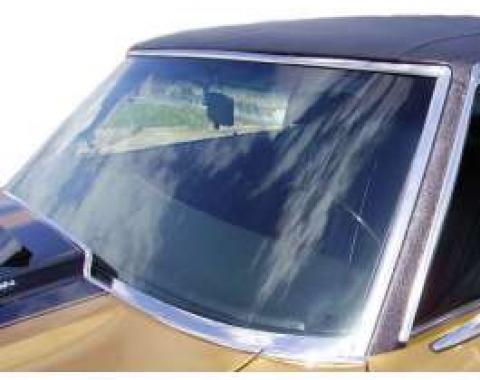 El Camino Windshield, Without Antenna, Clear, 1968-1972