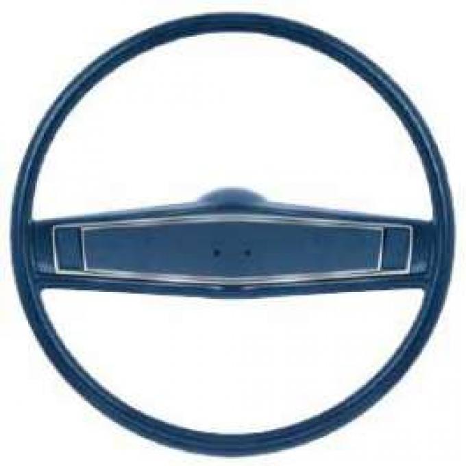 El Camino Steering Wheel, 2 Spoke Dark Blue, 1969-1970