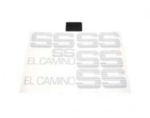 El Camino Choo Choo Super Sport Decal Set, Red (Non Factory Color) 1984-1987
