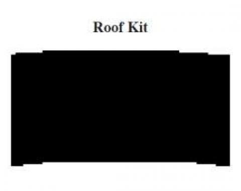 El Camino Acoustic Insulation Kits Roof Kit, 1978-1987