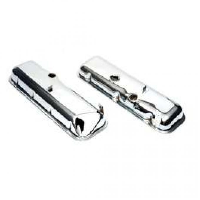 El Camino Valve Covers, Big Block, Chrome, 1965-1975