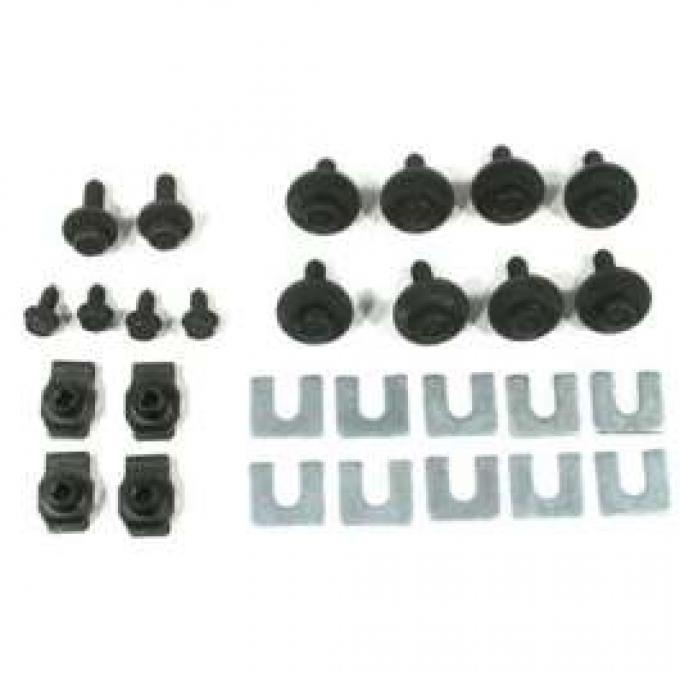 El Camino Fender Related Bolts 28 Piece Kit, 1968
