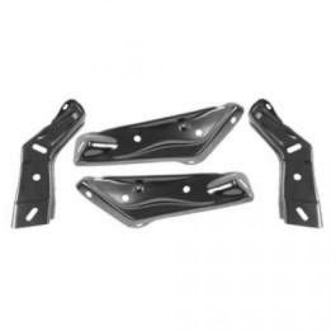 El Camino Bumper Brackets, Front, 1970