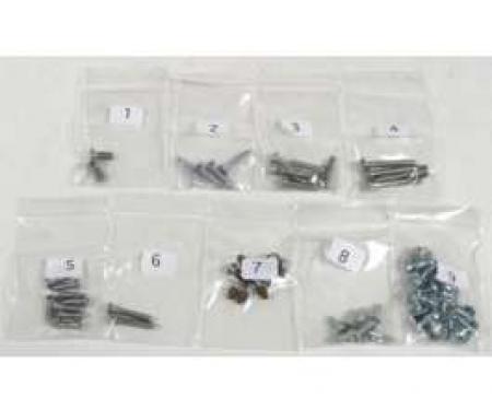 El Camino Exterior Screw Kits 68 Screws, 1964-1965