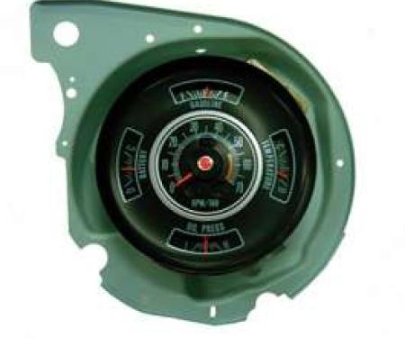 El Camino Tachometer, 5700 Red Line, Original Style, 1969