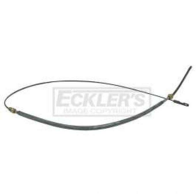 El Camino Parking Brake Cable, Rear, Left, OE Steel, 1978-1987