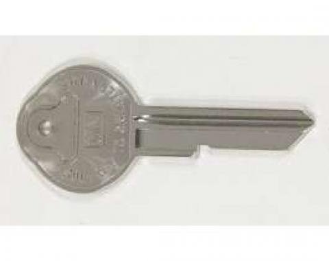 El Camino Key Blank, Ignition And Door, Pearhead Head, 1967