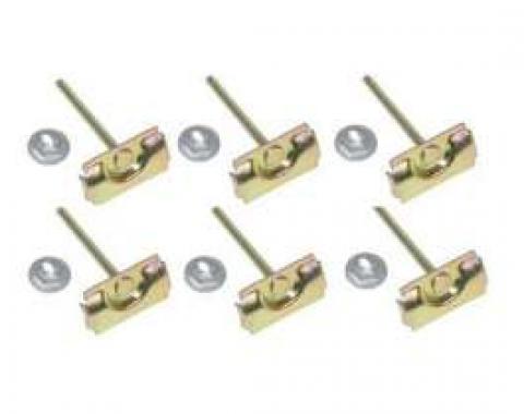El Camino Windshield Molding Clips, Upper, 1959-1960