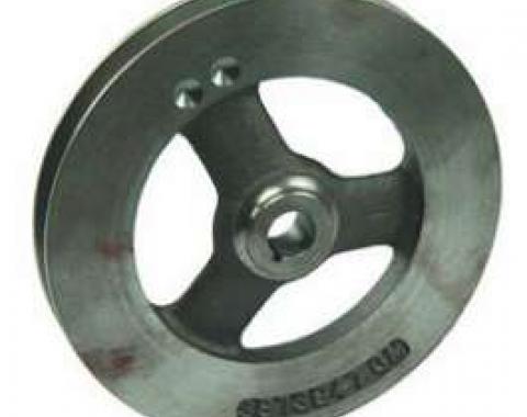 El Camino Power Steering Pump Pulley, Big Block With Special High Output, Single Grove, 1965-1968