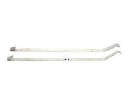El Camino Fuel Tank Straps, Galvanized, 1968-1972