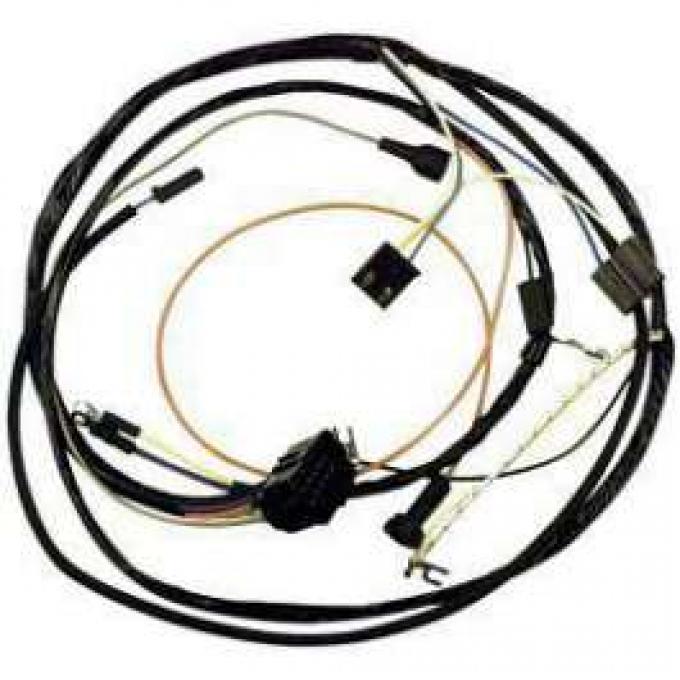 El Camino Engine Harness, V8, With Gauges, 1981
