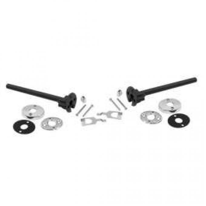 El Camino Headrest Guides, Strato Bucket Seat, 1966-1972