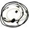 Chevelle Engine Wiring Harness, 6 Cylinder, For Cars With Warning Lights, 1967