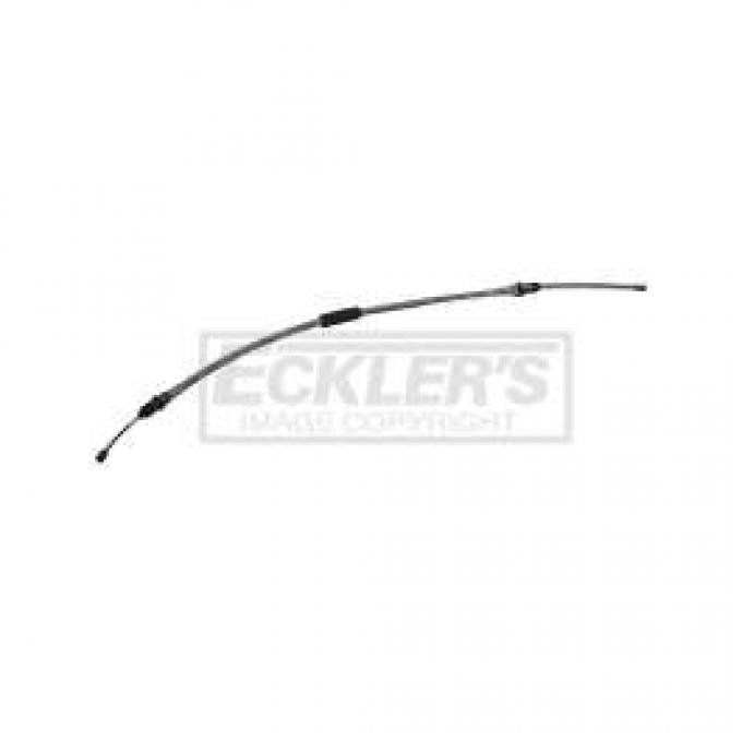 El Camino Parking Brake Cable, Rear, OE Steel, 1964-1967